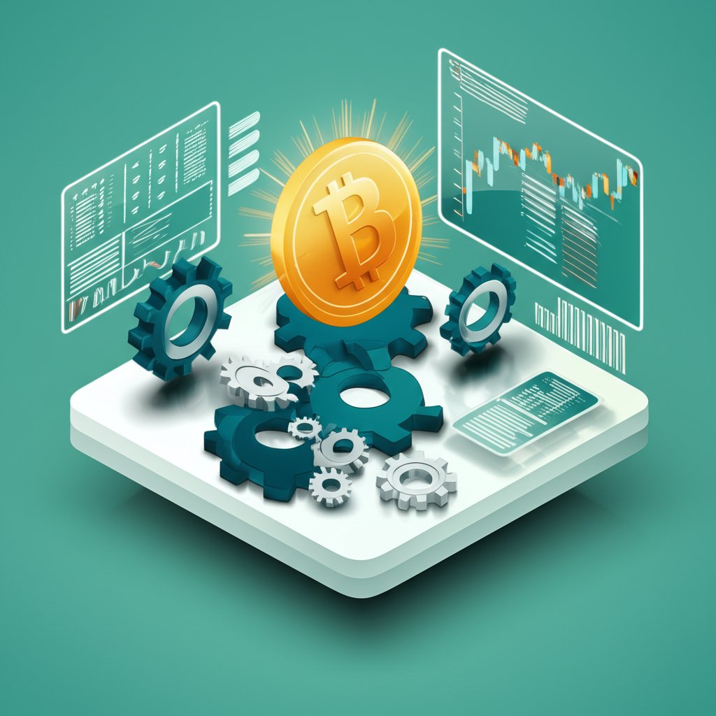 Diagram explaining complex mechanisms of leveraged Bitcoin ETFs beyond simple multiplication.